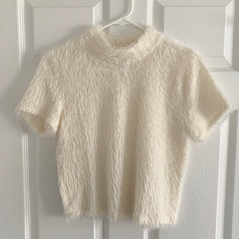 Fuzzy Crop Top